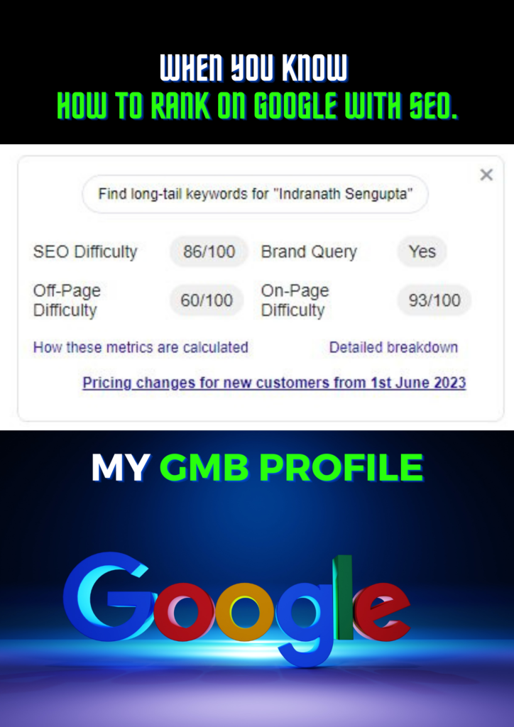 Google My Business Profile (GMB)