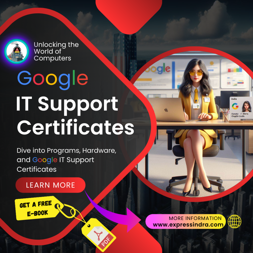 google IT support certificate