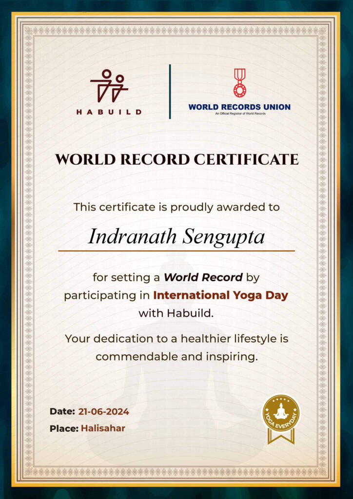 World Record On International Yoga Day 2024